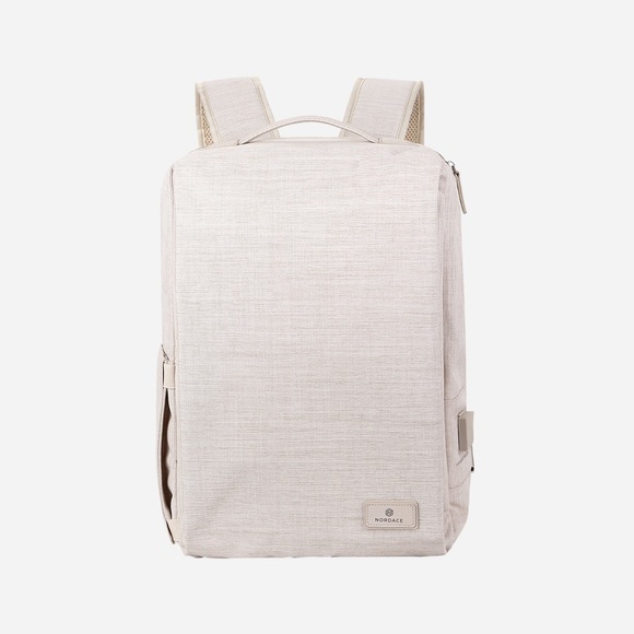 Nordace Siena II Travel Backpack in cream - Picture 2 of 9